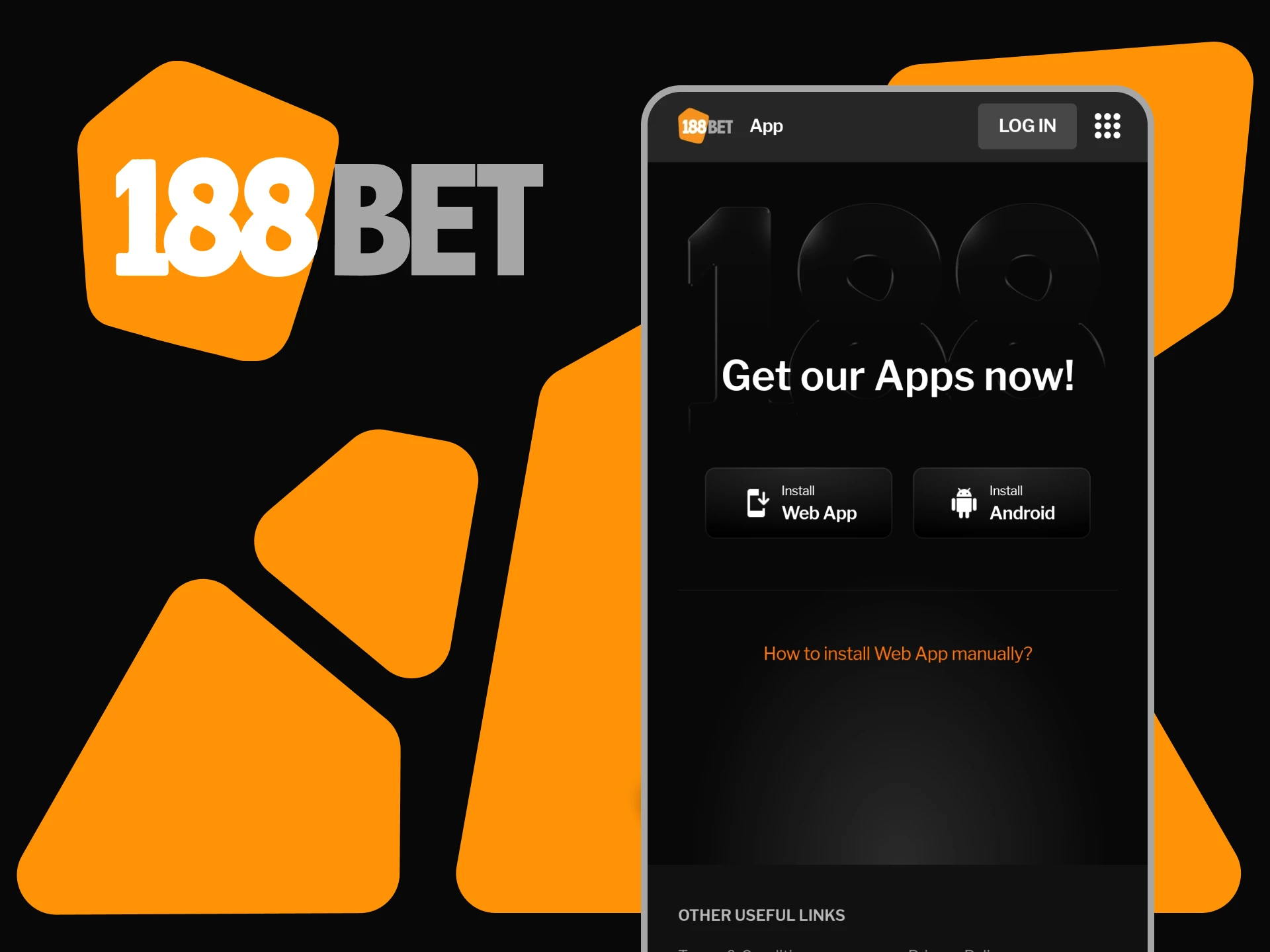 Download the 188bet app for iOS.