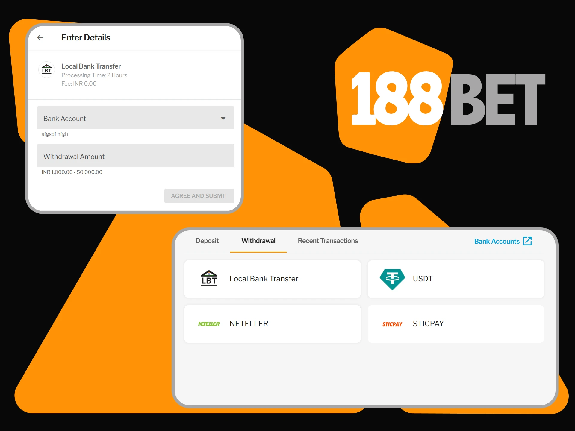 Check out the terms and conditions for cashing out at 188bet.